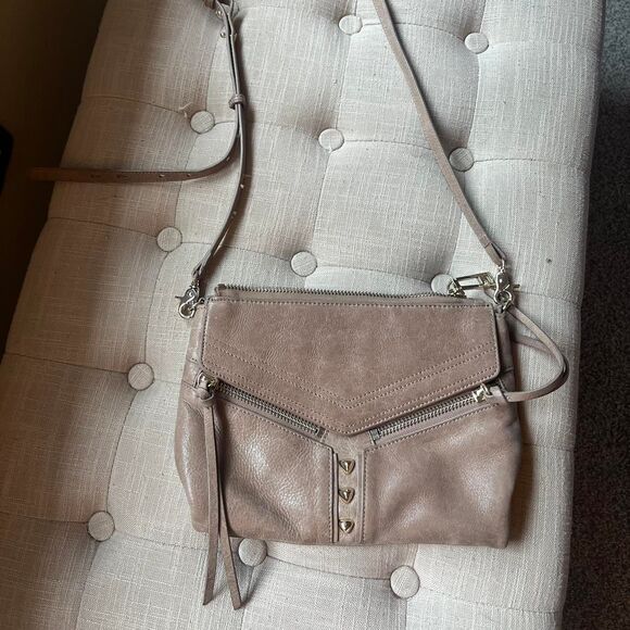 Botkier Tan Studded Crossbody Bag - Picture 2 of 8